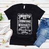 Smooth As Tennessee Whisky Sweet As Strawberry Wine Футболка з кантрі-музикою Денна футболка з вінтажними малюнками