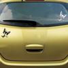 Accessories 15.2*17CM Styling Car Stickers Vinyl Decal Beautiful Butterflies