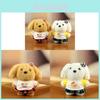Plush Dog Keychain With Cotton Filling For Kids And Teens Gift