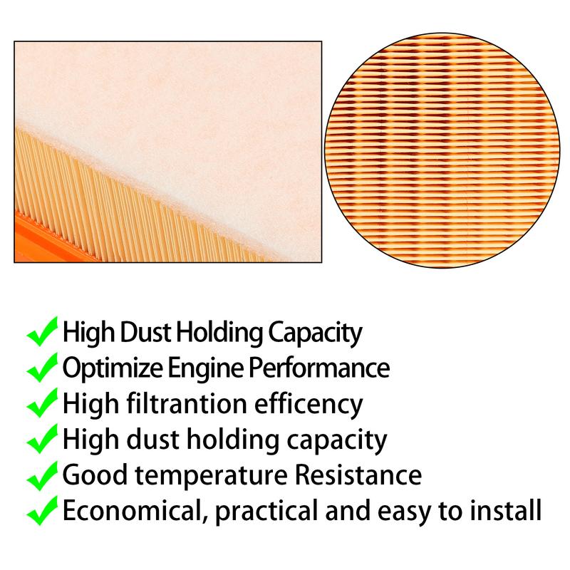7T4Z-9601-A Engine Air Filter For Ford Edge Explorer Flex Fusion Taurus Aviator Lincoln MKS MKX MKZ Mazda 6 CX-9 Mercury Sable