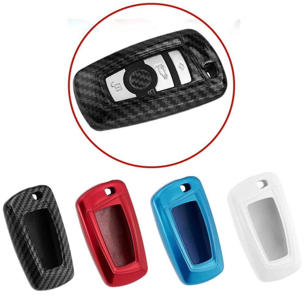 Plastic Car Smart Key Fob Case SKin Cover Fit For BMW 3 4 5 Series 320i 530i 550i F20 F21 F30 F31 F25 F01 F02 Key
