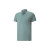 Trainingsserie Einfarbiger Pullover Lässig Bequem Kurzarm Poloshirt Herren Poloshirts Blau 521772-50