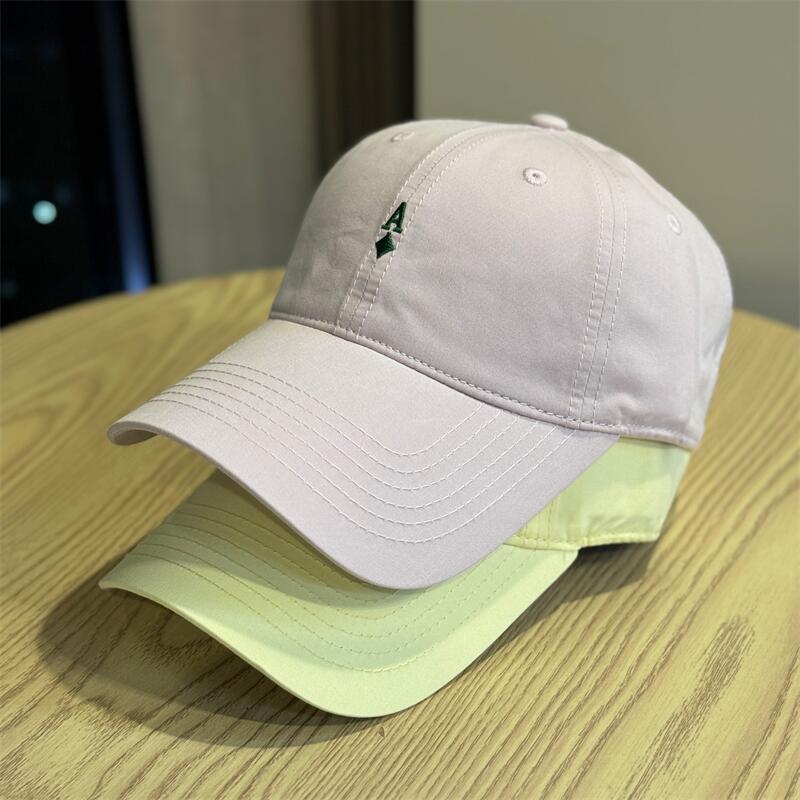Summer Trend Letter Embroidery Baseball Cap Ladies Versatile Street Face Small Hat Fashion Shade Cap Tide