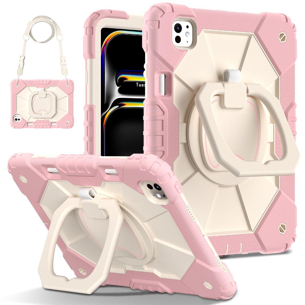 Shockproof Tablet Case for IPad Air5 Air11 10th A16 A19 Pro11 13 IPad 10.2 9th 8th 6th 5th 9.7 Mini 7 6 Rotate Stand Case Funda