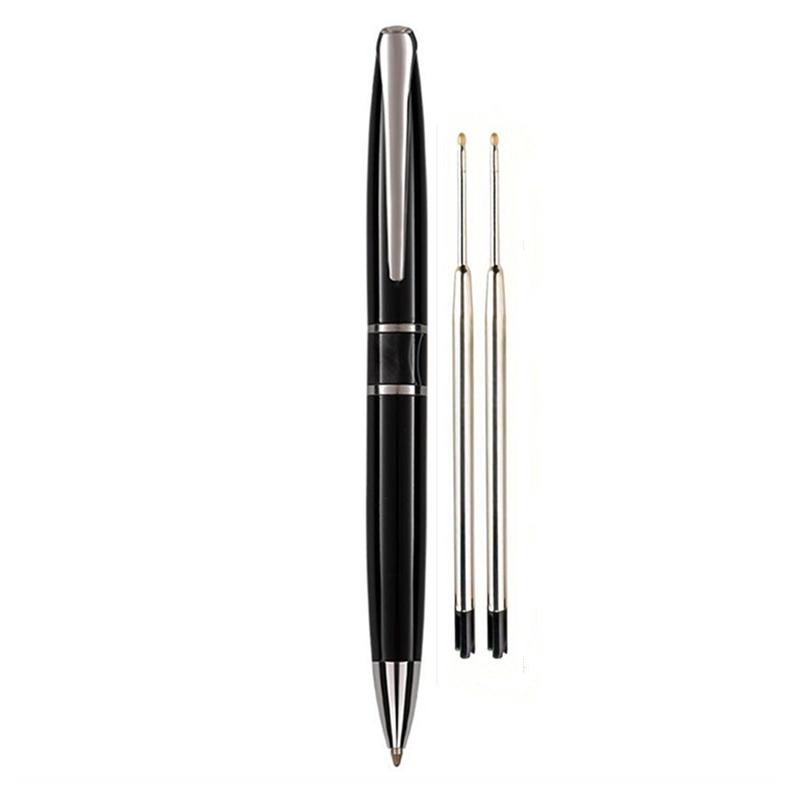 Creative Design High-quality Rotating 1.0mm Metal Ballpoint Pen, Daily Office and Study Writing Signature Pen