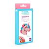 Unicorn Mosaic Diamond Kit - Graine Creative - For Children from 5 Years Old - Orange and Pink