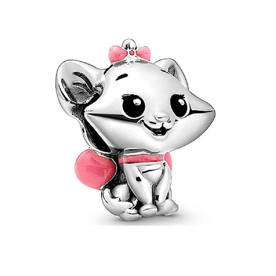 Best-selling 925 Silver Disney Series Pendant Charm Bead, Suitable for Original DlY Bracelet! Ladies' Birthday Fashion