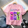 Baby Girls T Shirt Children's Clothing KPop Demon Hunters Fans Gifts Kids Clothes Fashion Casual Tops