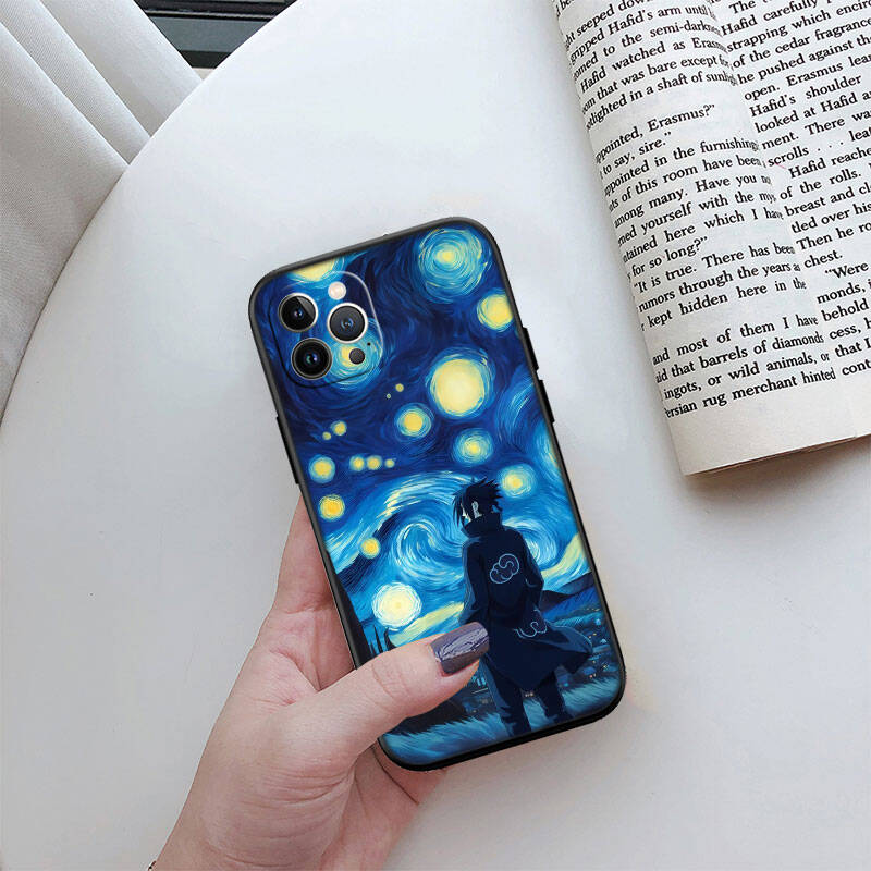 MH105 Naruto Uchiha Sasuke New Shell Phone Case for Xiaomi Poco F2 F3 M2 M3 M4 M5 M6 X2 X3 X4 X6 Pro NFC GT Plus