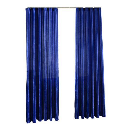 Window Curtain No Odor Comfortable Rod Through Curtain Room Darkening Window Curtain for Bedroom