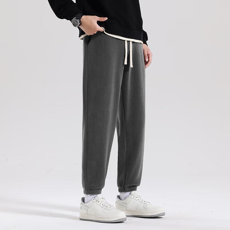 MINISO Men's Winter Fleece Lined Jogger Pants