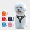 Reflective Lightweight Breathable Dog Harness with Leash - Soft Comfort Pet Vest for Dogs Cat (6 Colors)