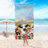 Cute Dogs At the Beach Beach Towel Summer Party Print Quick Dry Absorbent Towel
