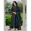 Pakistani Women Straight Kurti Pant Dupatta Set Indian Designer Ethnic Kurta Set