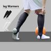 1 Paar Atmungsaktive Fußballschienbeinschoner-Ärmel Weiche Schienbeinschutz-Socken für Fußball Sport Outdoor-Aktivitäten