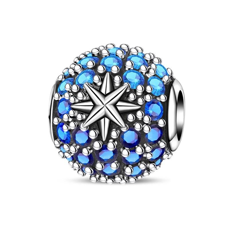 Winter Style Copper Metal Snowflake Snowman Skiing Pendant Bead Component Bead Components Compatible With Do It Yourself Bracelet High Quality Fine