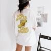 Rückendruck Drink Tequila Grafik T-Shirt Hippie Lustig Alkohol T-Shirt Retro Tequila Liebhaber T-Shirt Sommer Locker Baumwolle Damen Unisex Oberteil