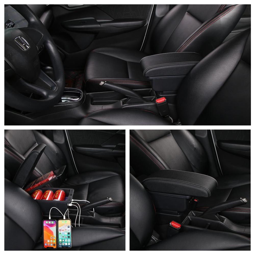 Accoudoir de voiture pour Suzuki Jimny JB74, boîte 2017 – 2022, Console centrale de rangement, pièces de rénovation, détails intérieurs, accessoires avec USB