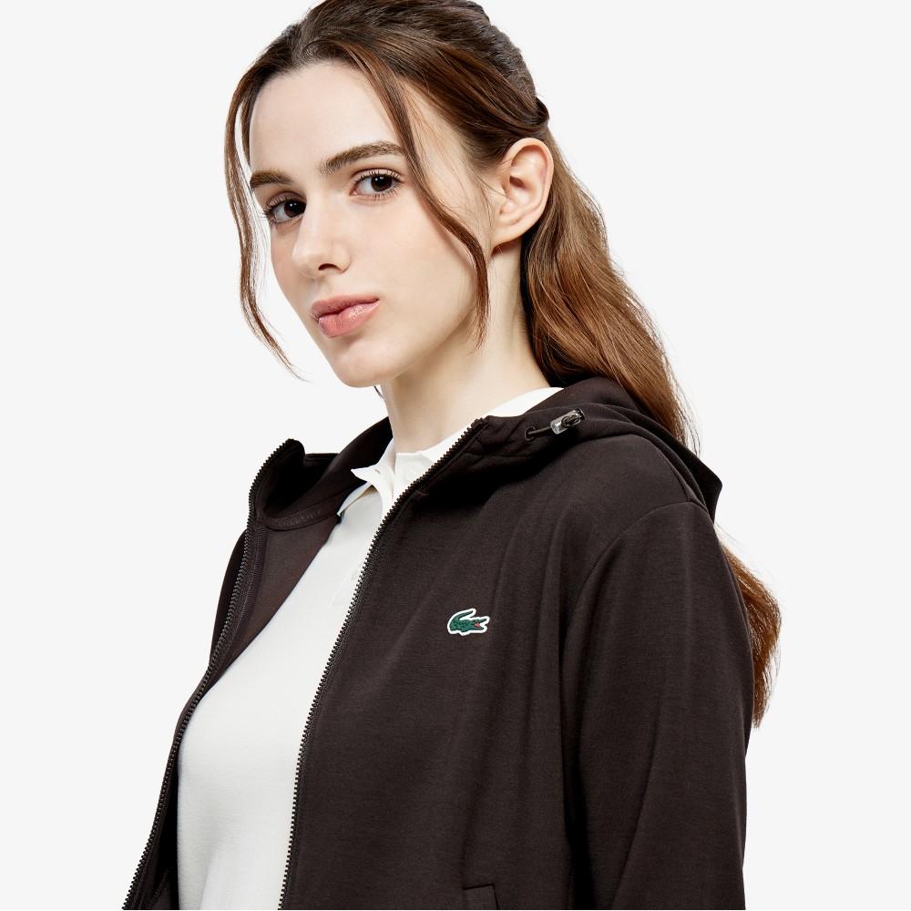 Lacoste Women's Light Jersey Setup Jacket SF797E-56GR3LA