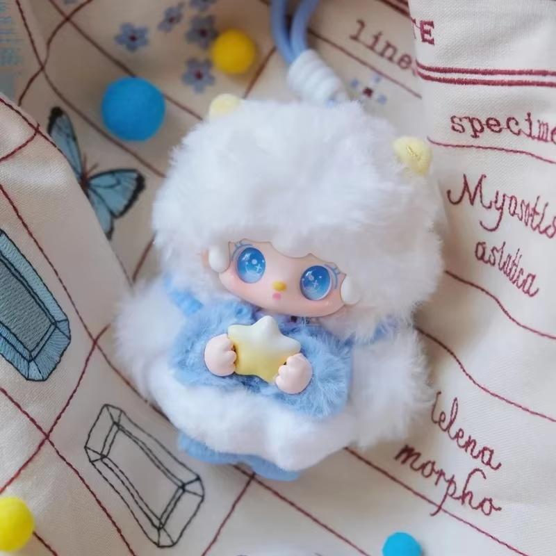 genuine Yooki super cute  Cute Soft Plush Doll Keychain Pendant Ornament exquisite birthday girl gift figure toys