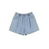 Tuck Banding Denim Shorts As2dp461