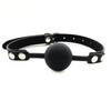 Silicone Sex Open Mouth Gag Ball PU Leather Strap Bdsm Gag Slave Bondage Restraints Sex Toys for Women Couples