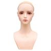 Cap de expunere perucă Aspect machiaj Manchină cu umeri Suprafață netedă Bust