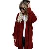 A Mid-length, Double-sided Faux Fur Coat for Women's Autumn and Winter Woolen Warm Jacket