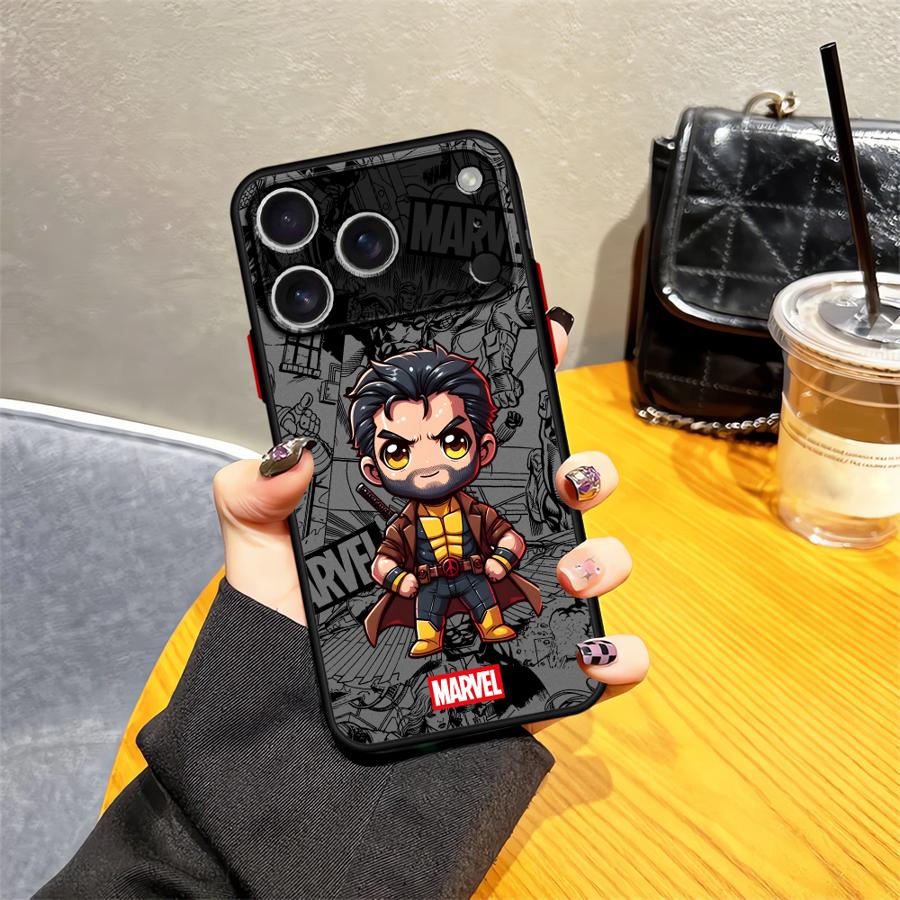 Case for iPhone 17 Pro Max 7 8 SE 16 Plus 13 Mini 14 12 11 15 17e Air XS XR Back Phone Cover Deadpool And Wolverine