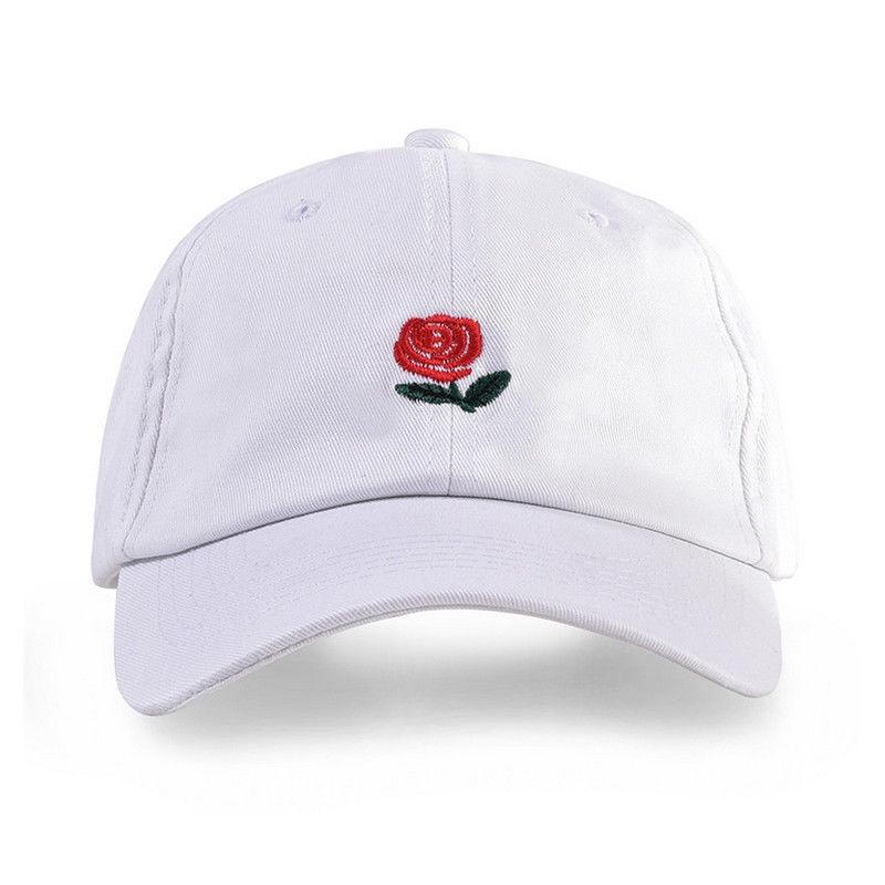 Premium New The Hundreds Dad Hat Flower Rose Embroidered Snapback Baseball Cap