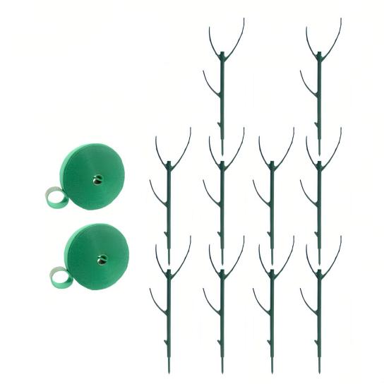 Stackable Plant Stakes Monstera Plant Support Stakes Climbing Plants Support Sticks for Vine Training Indoor Outdoor Potted Plants