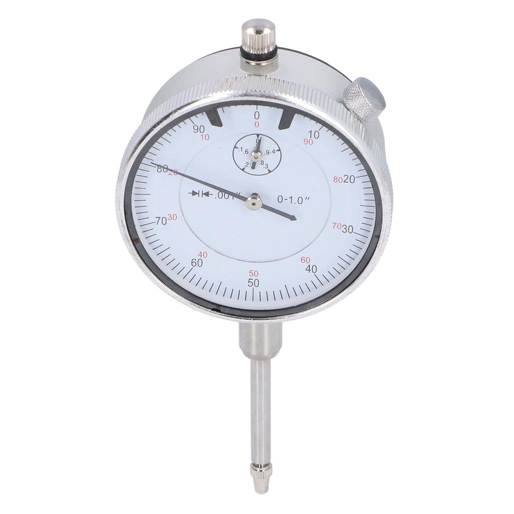 Dial Indicator High Accuracy Shockproof Mechanical Pointer Type Dial Gauge for Woodworking Lathes
