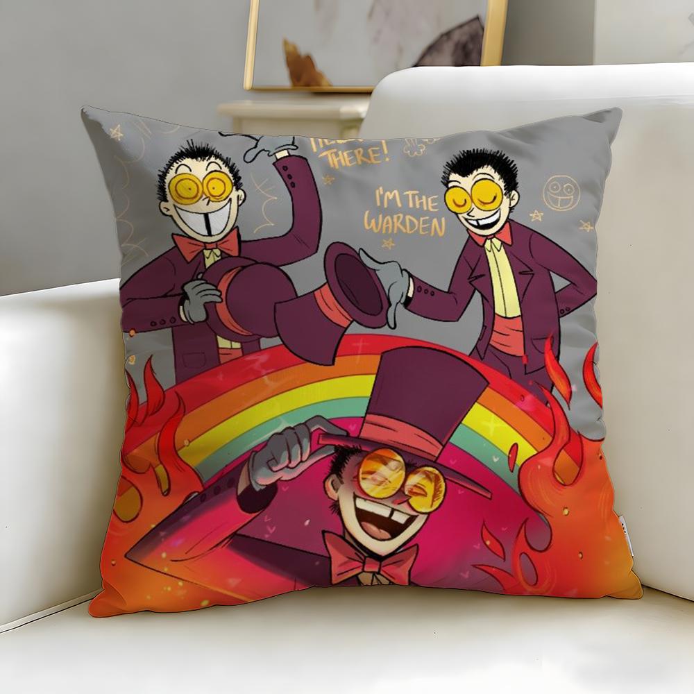 classic animated series Superjail Cushion Cover Soft EasyWash Pillow Case Versatile for Couch Bed Travel and Office