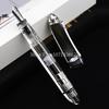 Limited Color Majohn V60 Transparent Triangular Piston Resin Fountain Pen Writing Pen School Business Stationery Supplies Gift