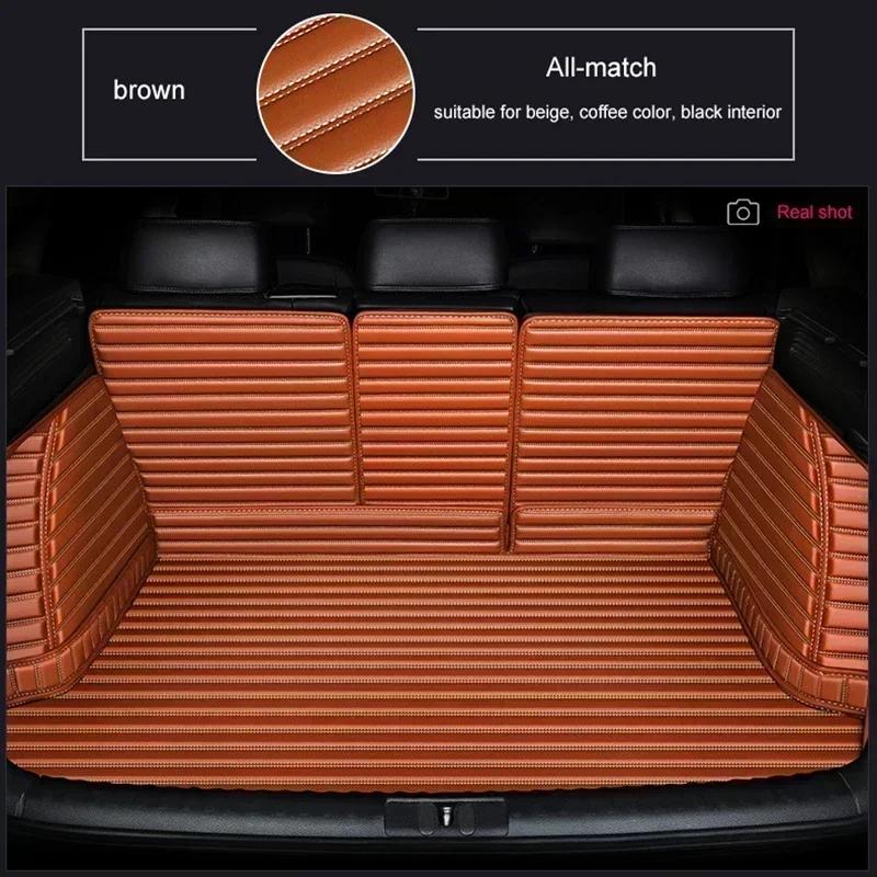 Προσαρμοσμένο Stripe 5D Πλήρους Κάλυψης Πατάκι Χώρου Αποσκευών Αυτοκινήτου για Honda Civic 2007-2011 2012-2013 2014-2015 2016-2018 Αξεσουάρ Αυτοκινήτου Χαλί