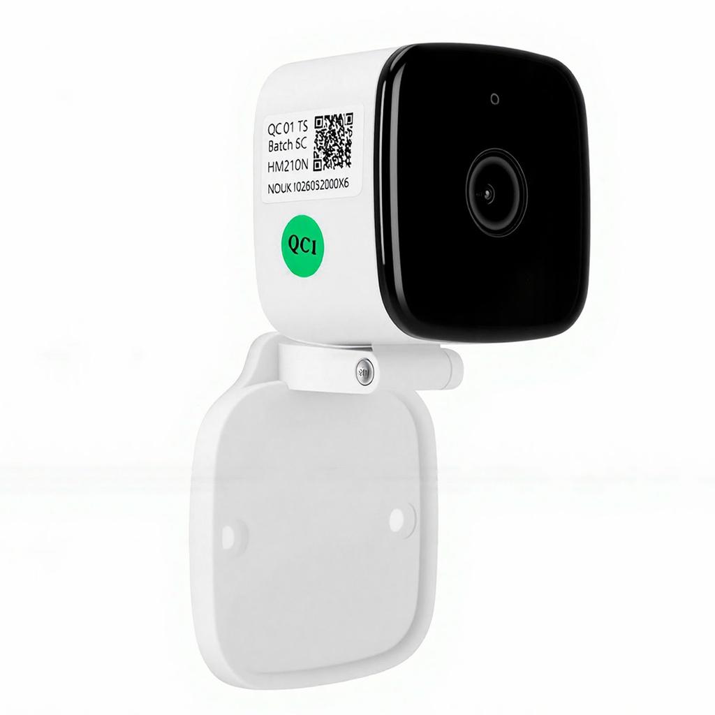 Caméra Intérieure 2K HD Détection de Mouvement Intelligente Grand Angle WiFi 2,4 GHz Caméra de Sécurité Fenêtre pour Maison
