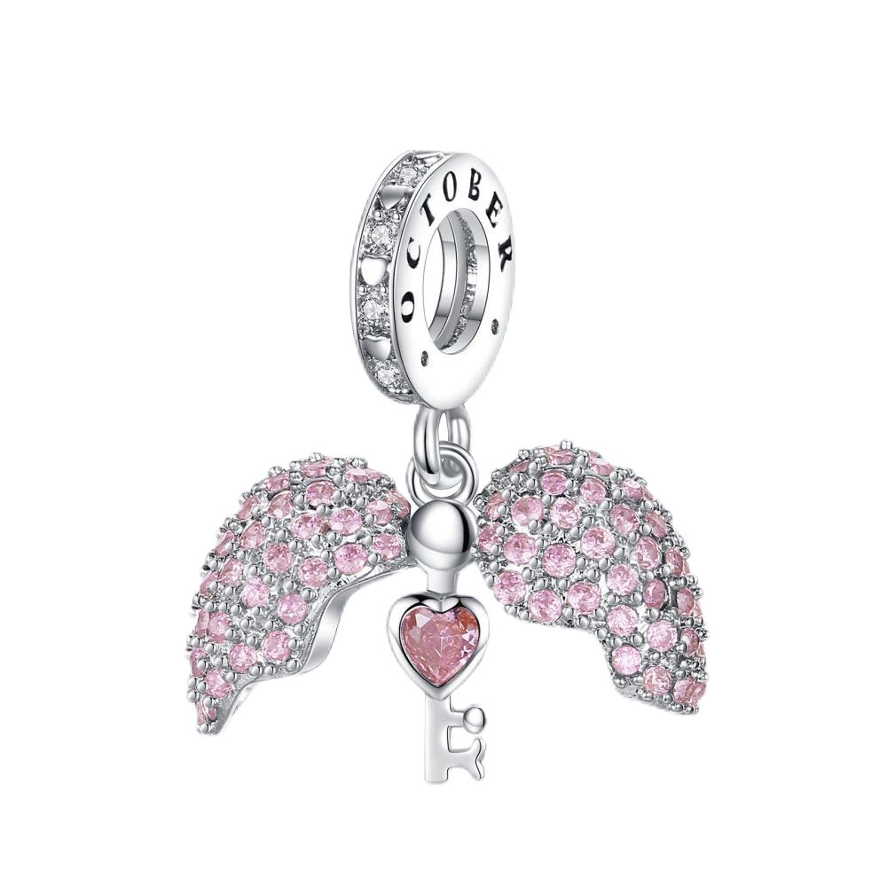Trendy Copper Metal Openable & Engravable Rotundity Love Locket Dangle Charm Bead Component Compatible With Bracelet High Quality Fine Jewelry High