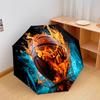 1PC Basketball Sport Umbrella Portable Folding Umbrella Iron Frame Hole Bone Structure Outdoor Home Umbrella A8