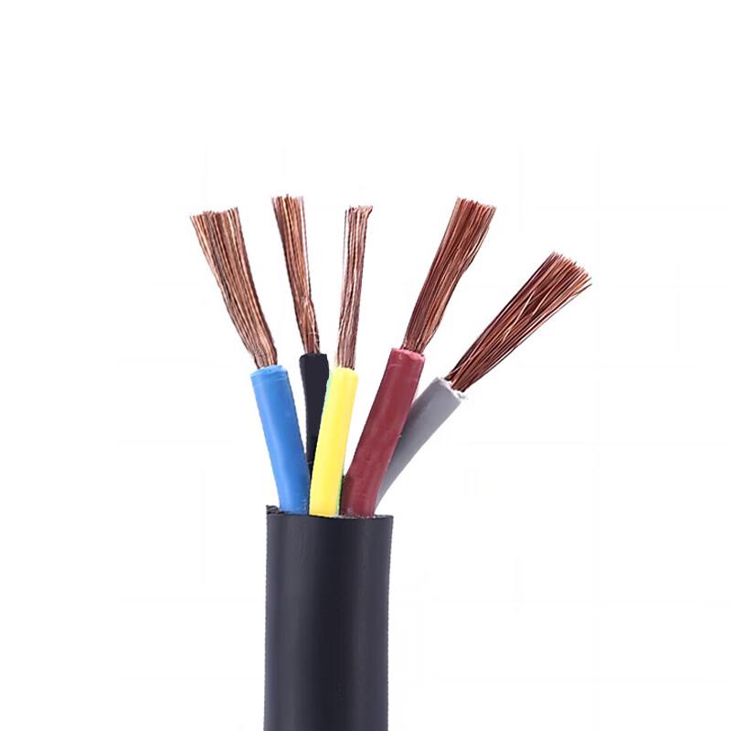 Jiayan RVV 5-Core 0.75mm² Multi-Strand Flame Retardant Power Cable