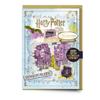 Diagon Alley Christmas Card with Olivanders Sign Pin Badge (Pack of 6)
