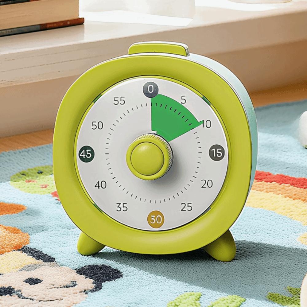 Temporizador Visual Ultra Silencioso 60 Minutos Temporizador de Cocina Multifuncional Reloj Despertador de Cuenta Atrás Interior