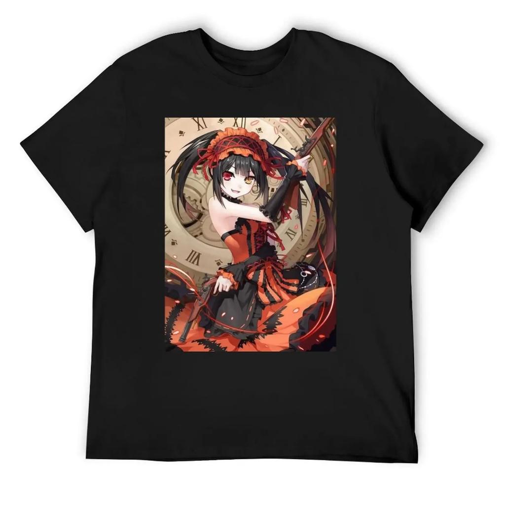 Tokisaki Kurumi - Date a Live Tričko trička grafická trička léto 2025 designová trička pánská nadměrná trička