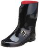 Rain Boots Work Shoes Made In Japan E RLB 4000 Black Cm E [Achilles] Women's 23.0