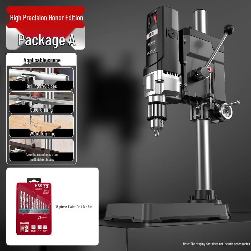 High-Power 220V Multi-Functional Bench Drill for Household and Industrial Use