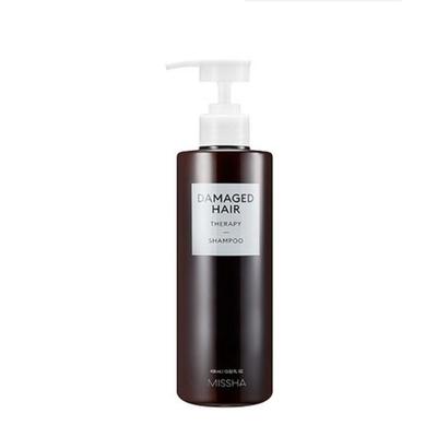 Damaged Hair Therapy Shampoo 400ml Moisturizing Cleanser for Dry and Brittle Hair