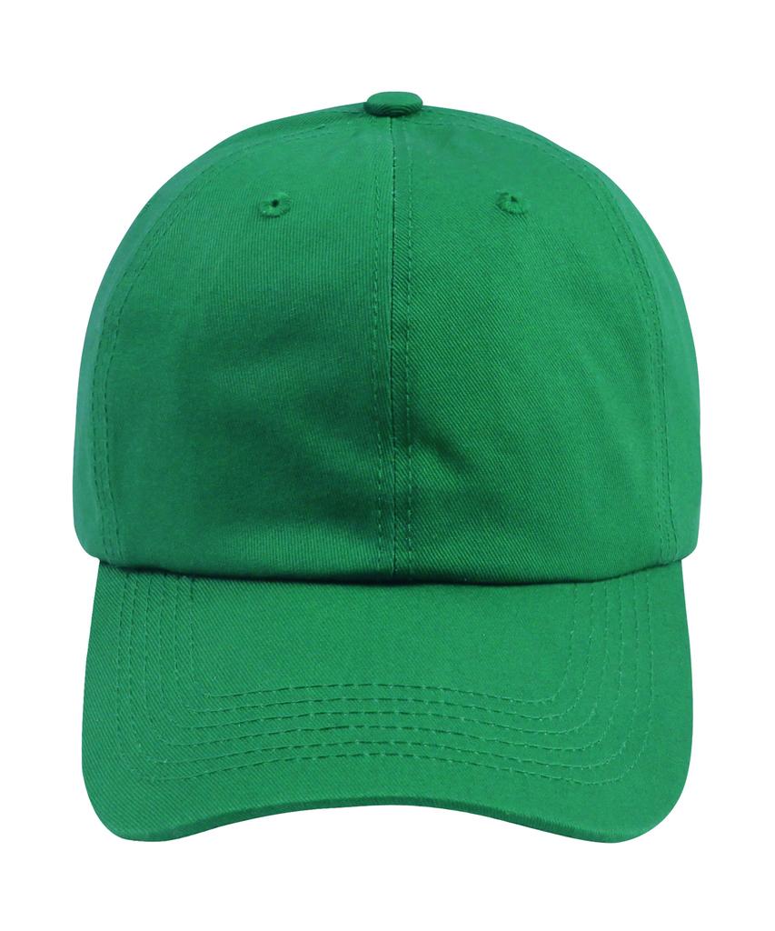 GRAVER [Unisex] Back Small Flower Embroidery Ball Cap_Green