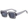 New Fashion Square Punk Sunglasses Male Female Outdoor Sunscreen Anti Blue Light Glasses Stylish Frame UV Protection