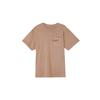 Pocket Skateboard Short Sleeve T-Shirt Men Tops Khaki CW1467-283