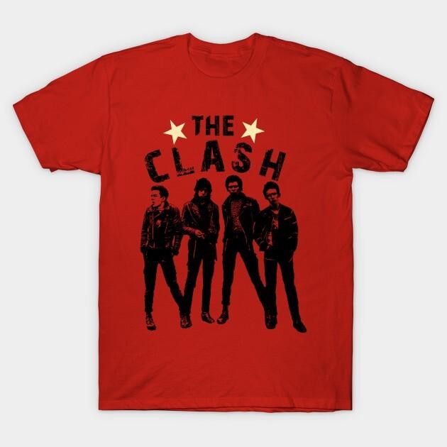 The Clash T-shirt T-Shirt Short Sleeve All Sizes S To 5 XL Unisex T-Shirt