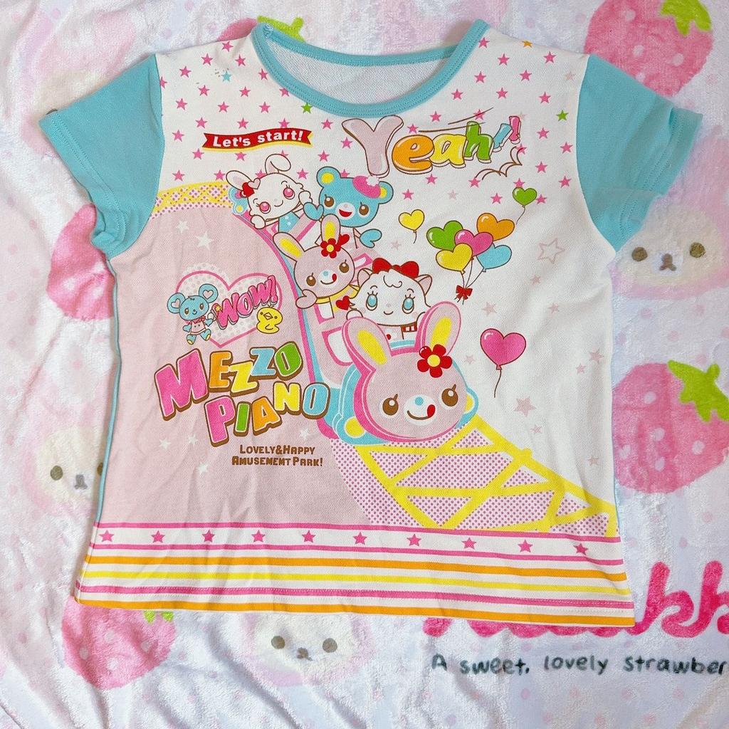 Japanese Camisetas Y2k Tops Sweet T Shirts Women's Clothing Cartoon Print Cute Tees 2025 Ropa Mujer Fashion Casual Summer Tshirt